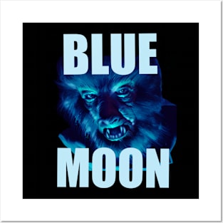 Blue Moon Posters and Art